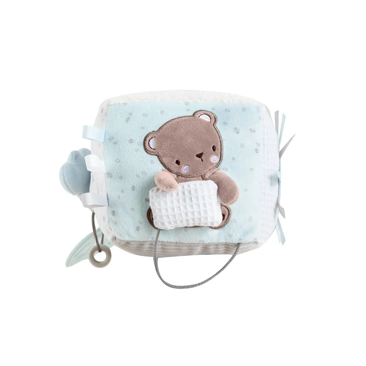 Kikkaboo Muñeco de peluche en forma de cubo Dream Big BLUE