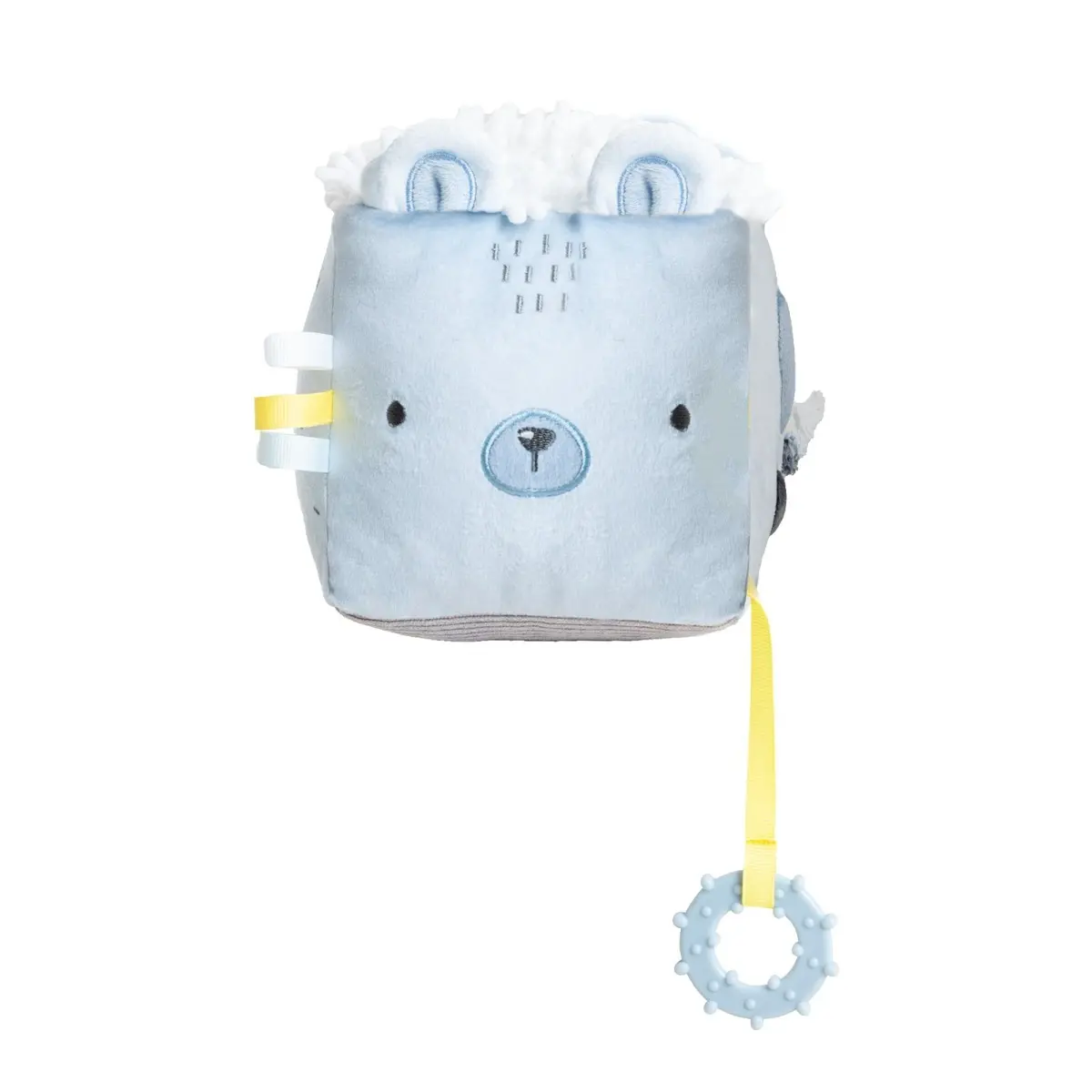 Kikkaboo Muñeco de peluche en forma de cubo Bear with Me BLUE