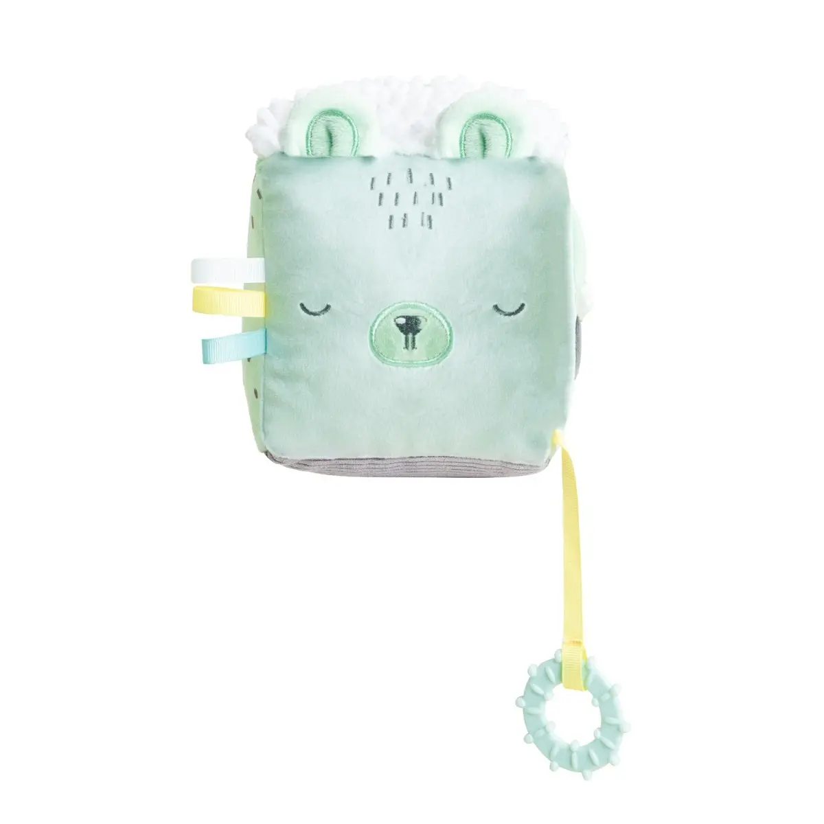 Kikkaboo Muñeco de peluche en forma de cubo Bear with Me GREEN