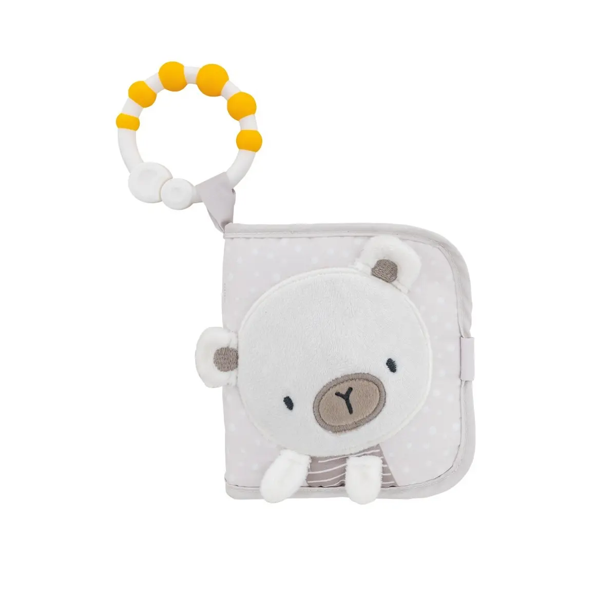 Kikkaboo Libro infantil blando My Teddy GRAY