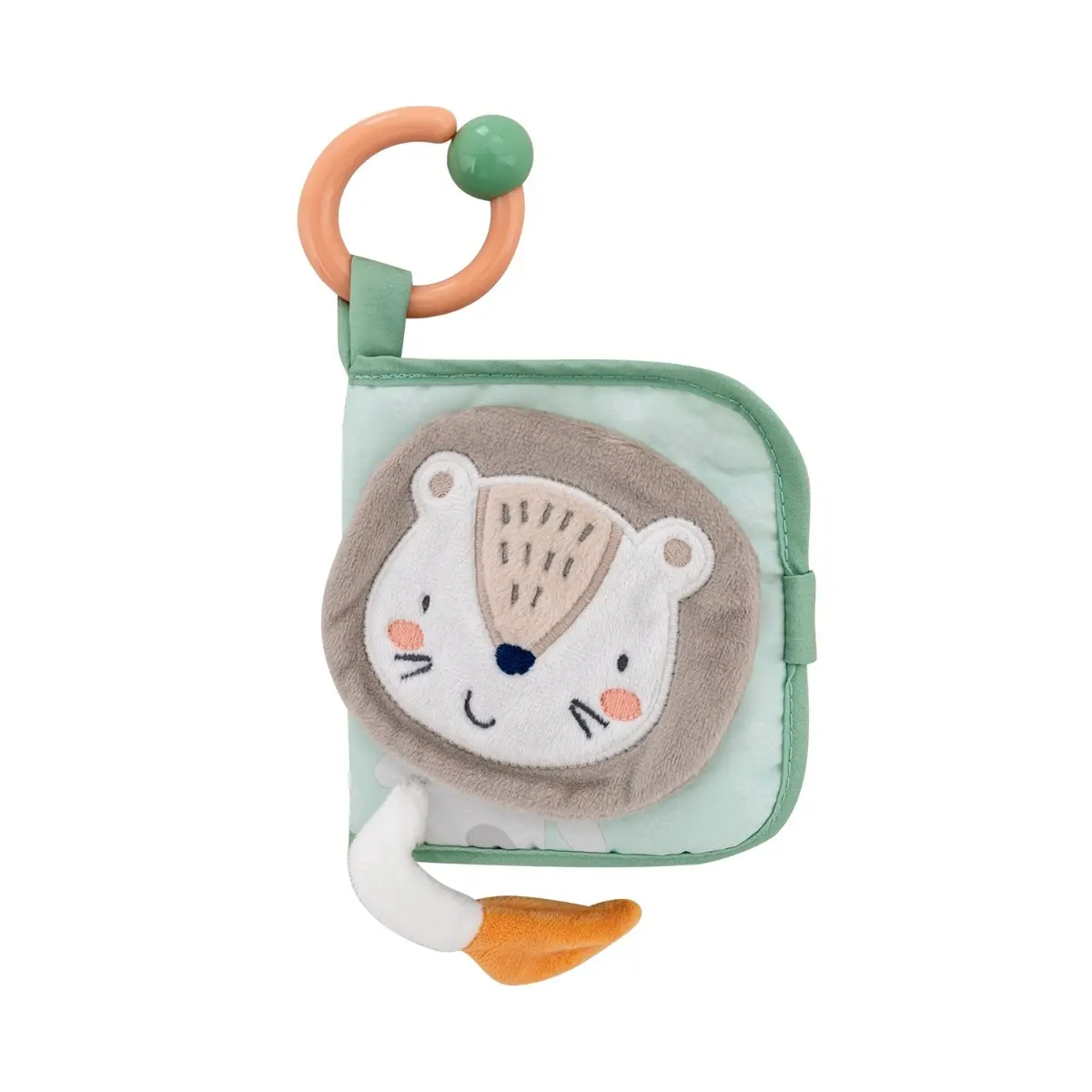 Kikkaboo Libro infantil blando Jungle King GREEN