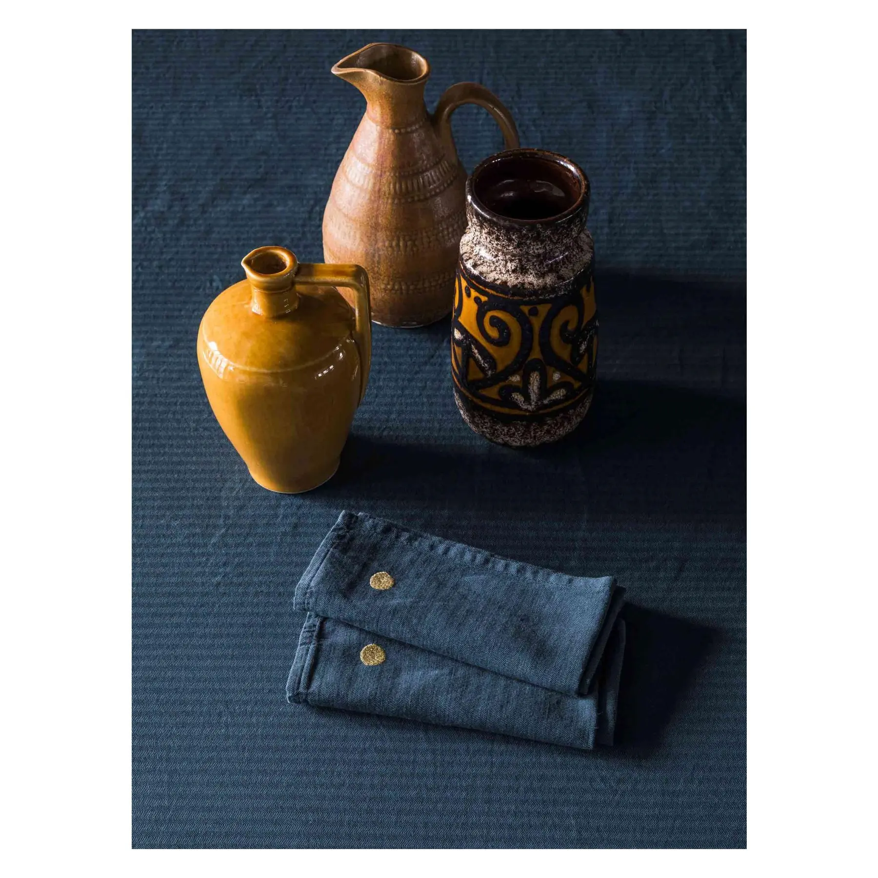 La Cerise sur le Gâteau Servilleta de mesa Marcel (x2) BLUE
