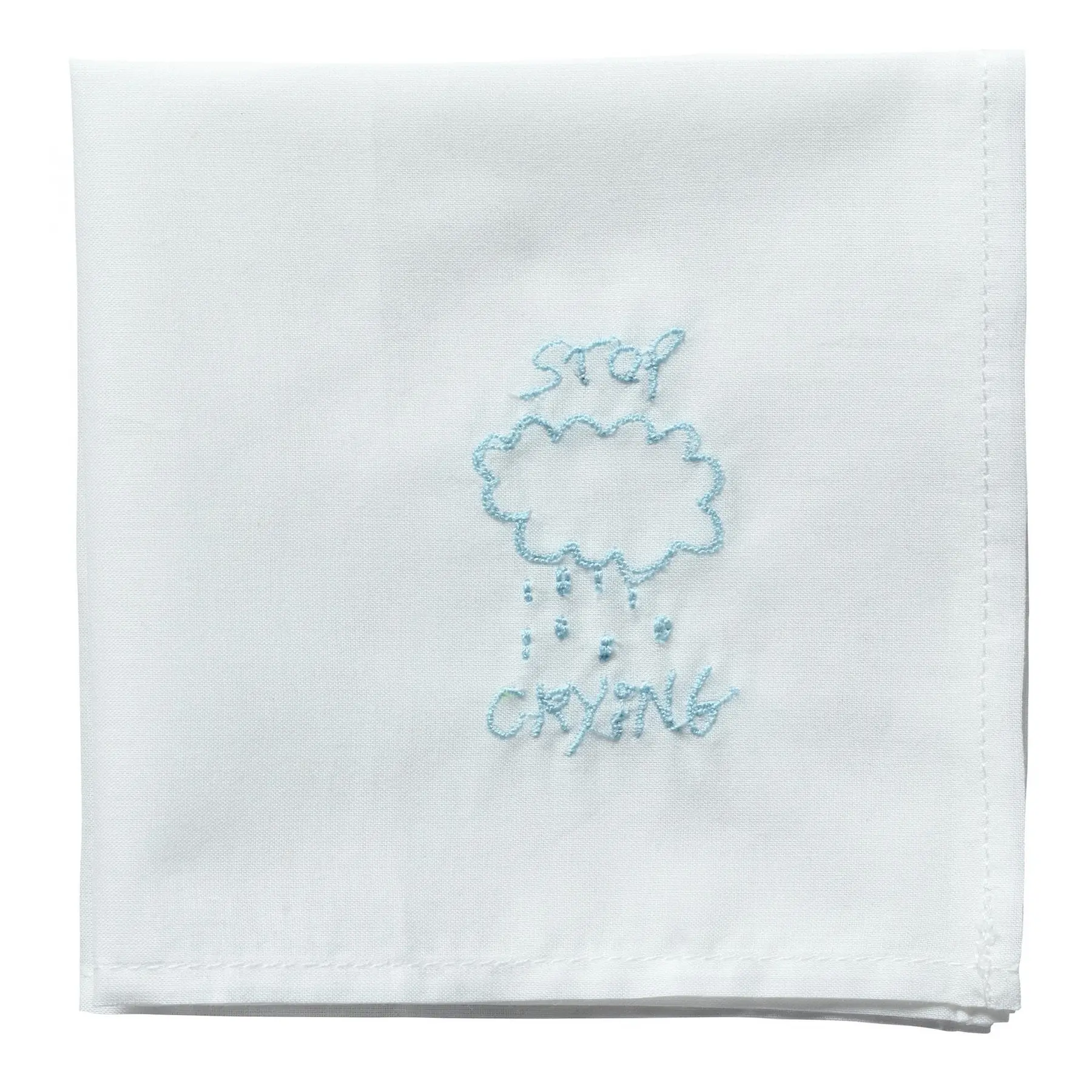 La Cerise sur le Gâteau Paño de cocina pañuelo Hankie Crying WHITE