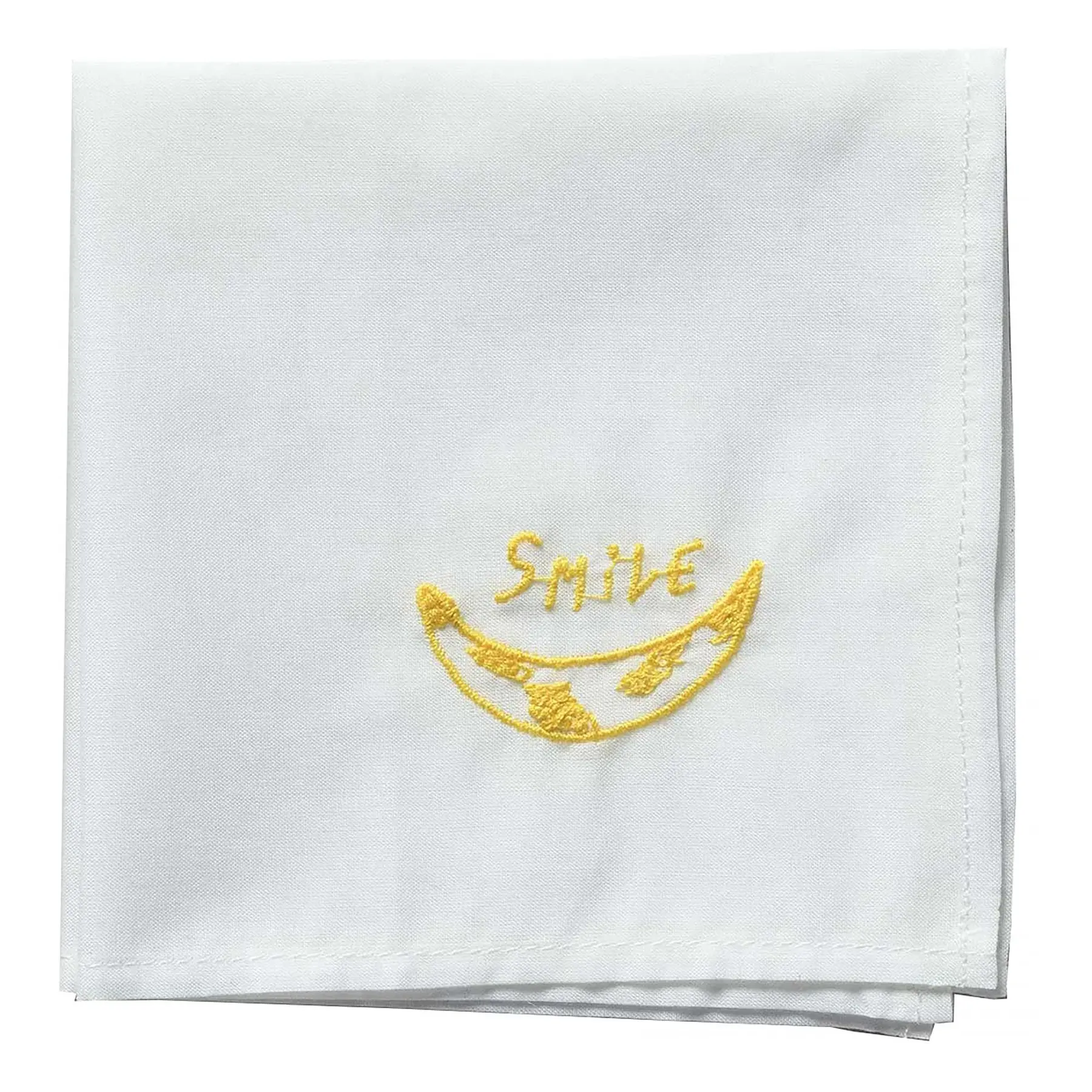 La Cerise sur le Gâteau Paño de cocina pañuelo Hankie Smile WHITE
