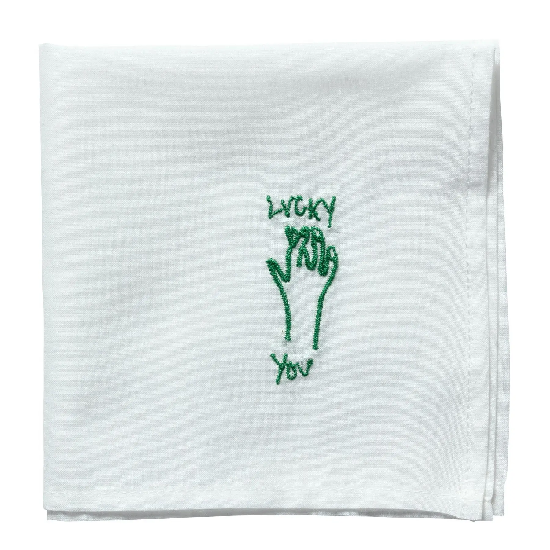 La Cerise sur le Gâteau Paño de cocina pañuelo Hankie Lucky WHITE