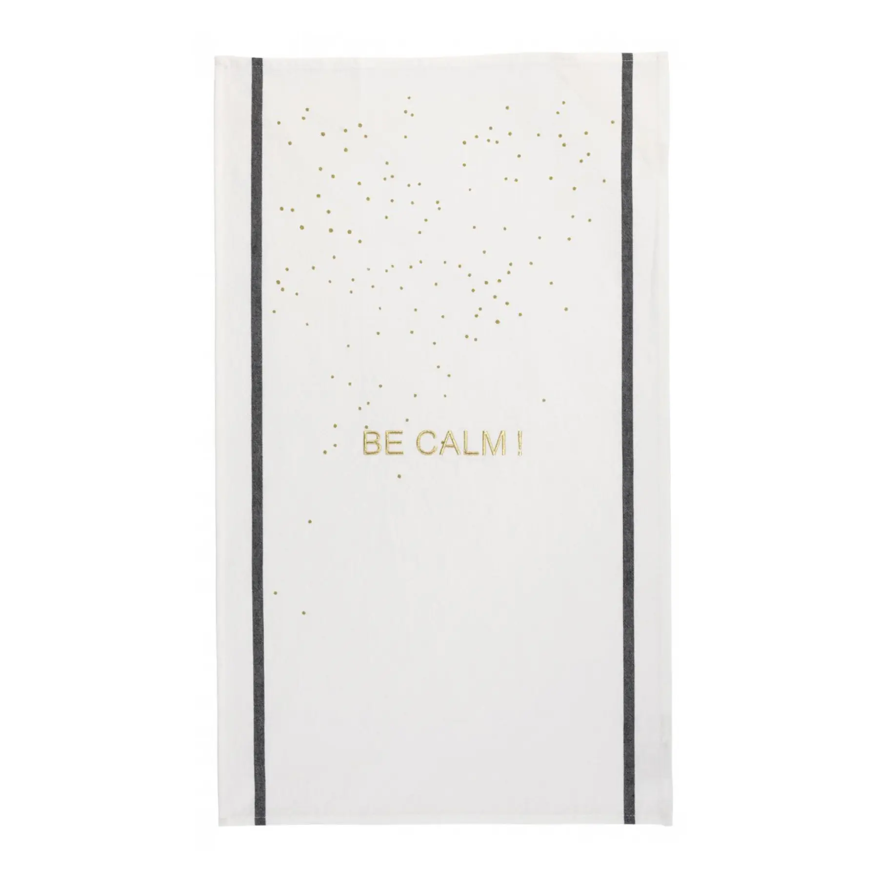 La Cerise sur le Gâteau Paño de cocina Be calm WHITE