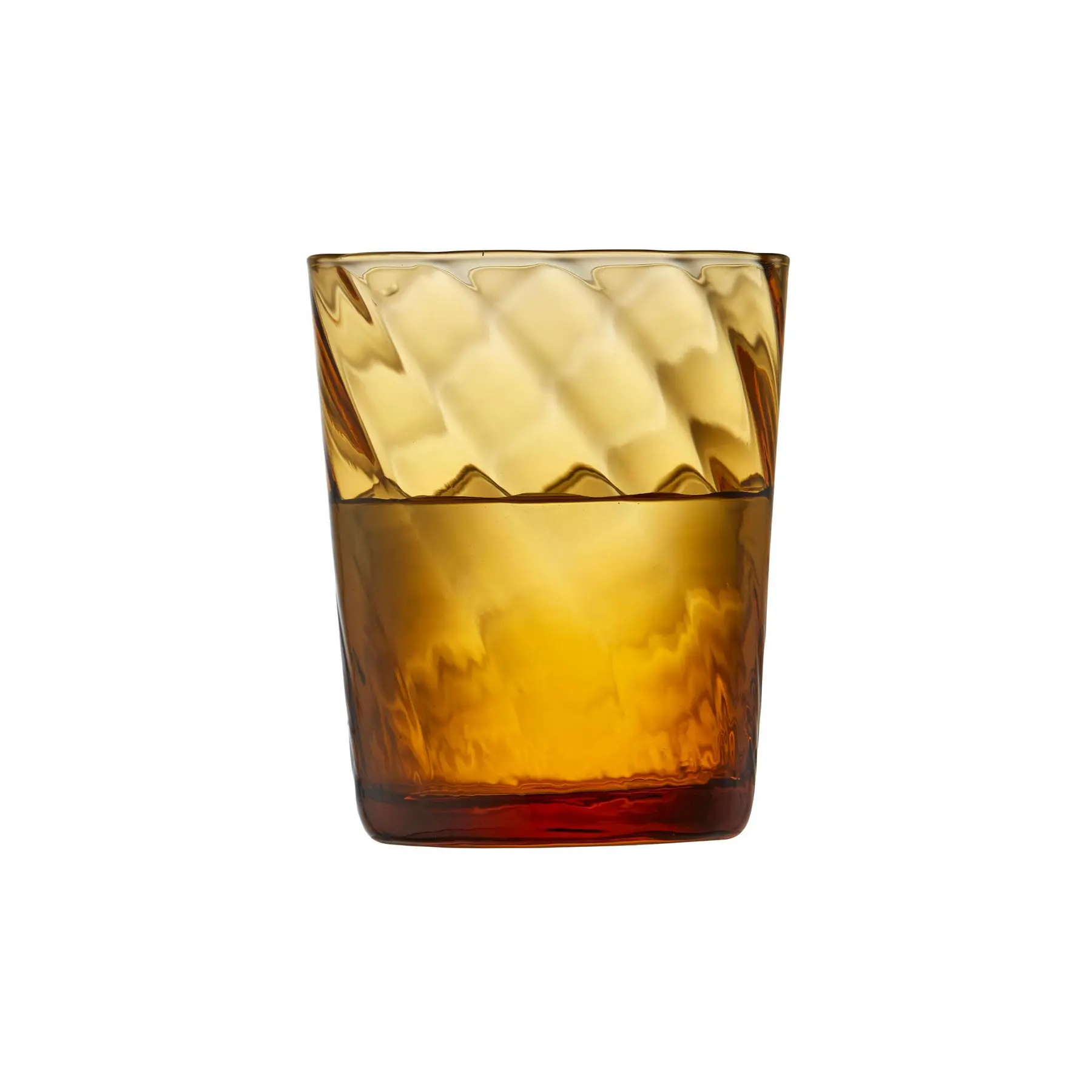 Lyngby Glas Vaso de agua (x4) ORANGE