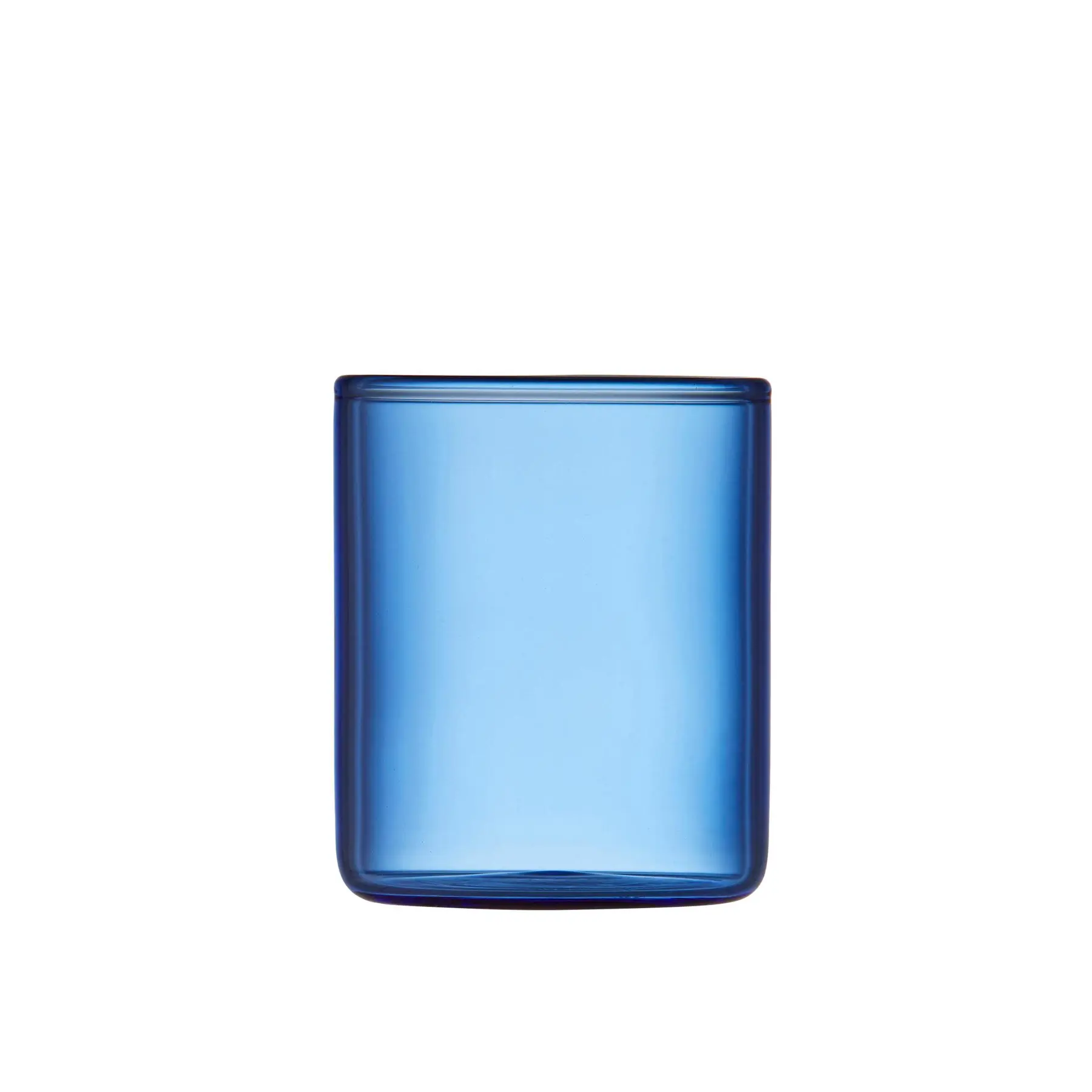 Lyngby Glas Vaso de chupito (x2) BLUE