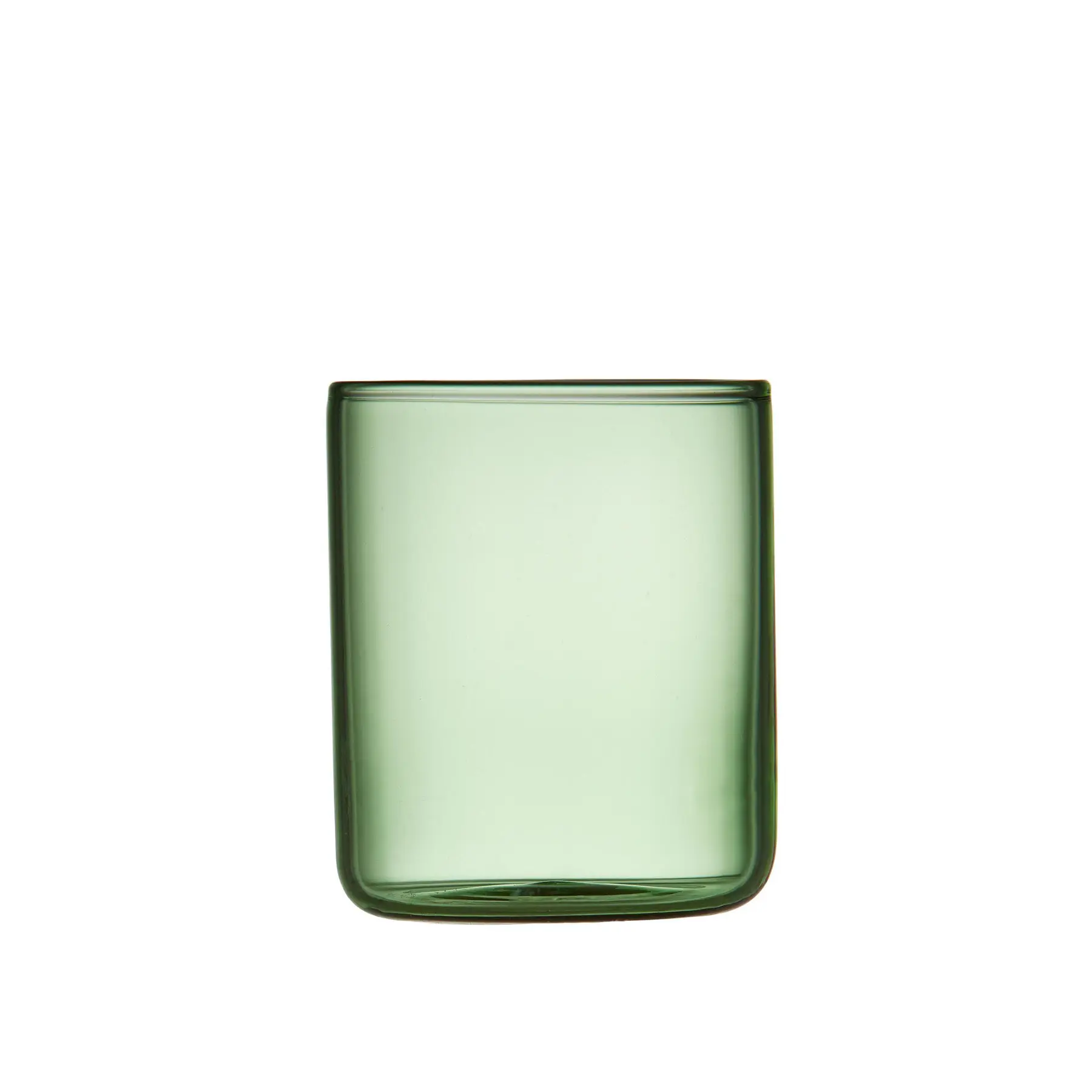 Lyngby Glas Vaso de chupito (x2) GREEN