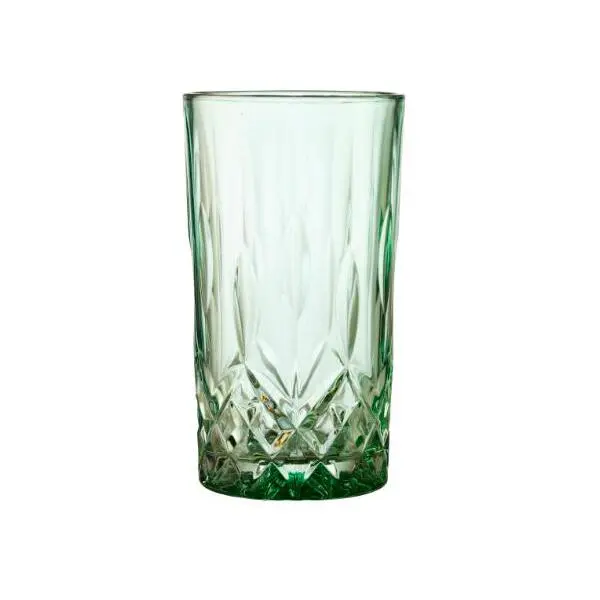 Lyngby Glas Vaso alto Sorrento (x4) GREEN