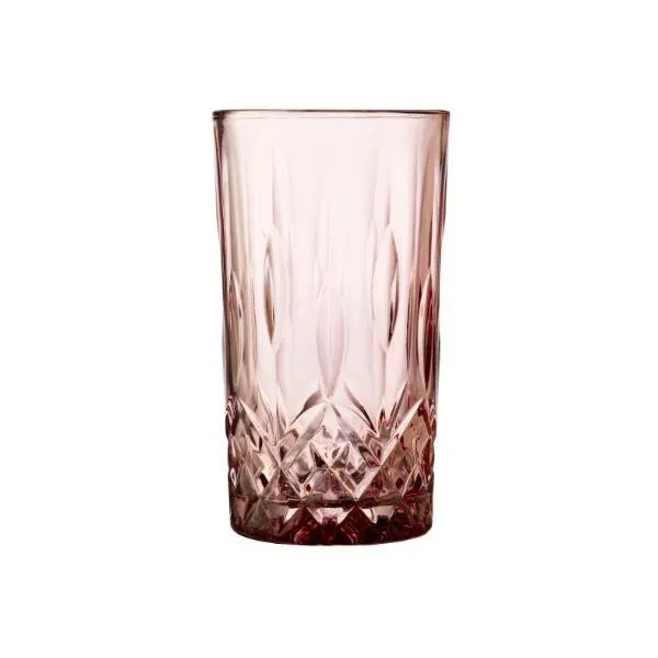 Lyngby Glas Vaso alto Sorrento (x4) PINK