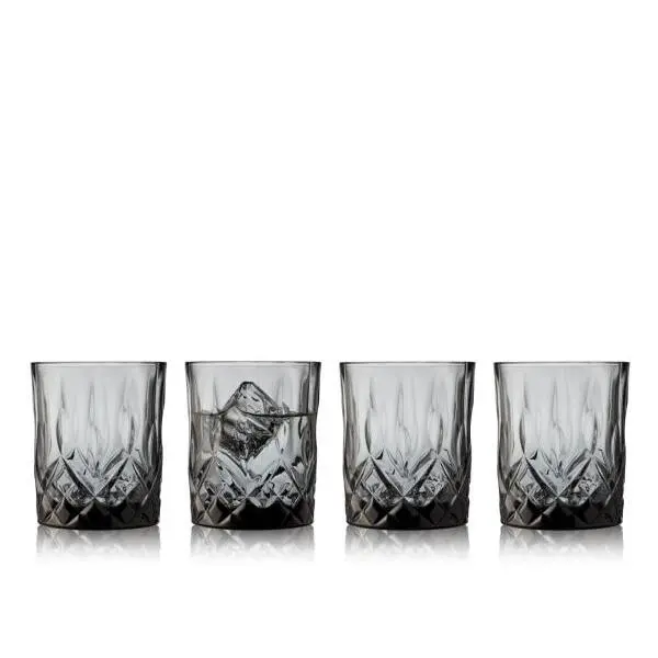 Lyngby Glas Copa de whisky Sorrento (x4) GRAY