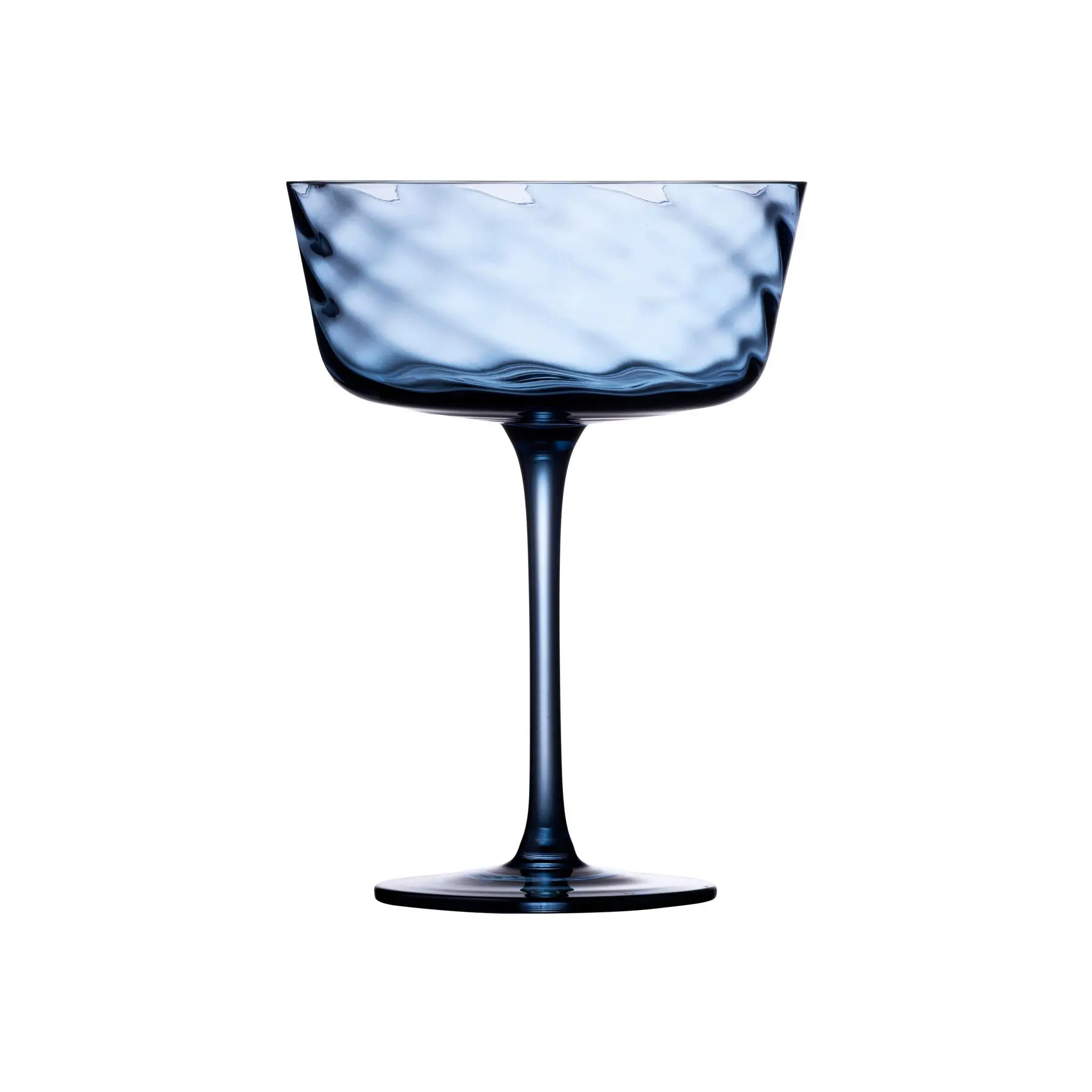 Lyngby Glas Copa de champán Vienna (x4) BLUE