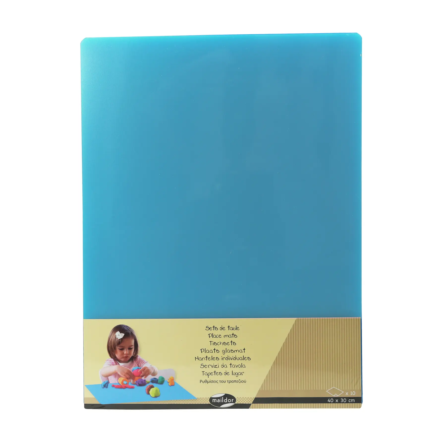 Maildor Juego de mesa (x10) BLUE