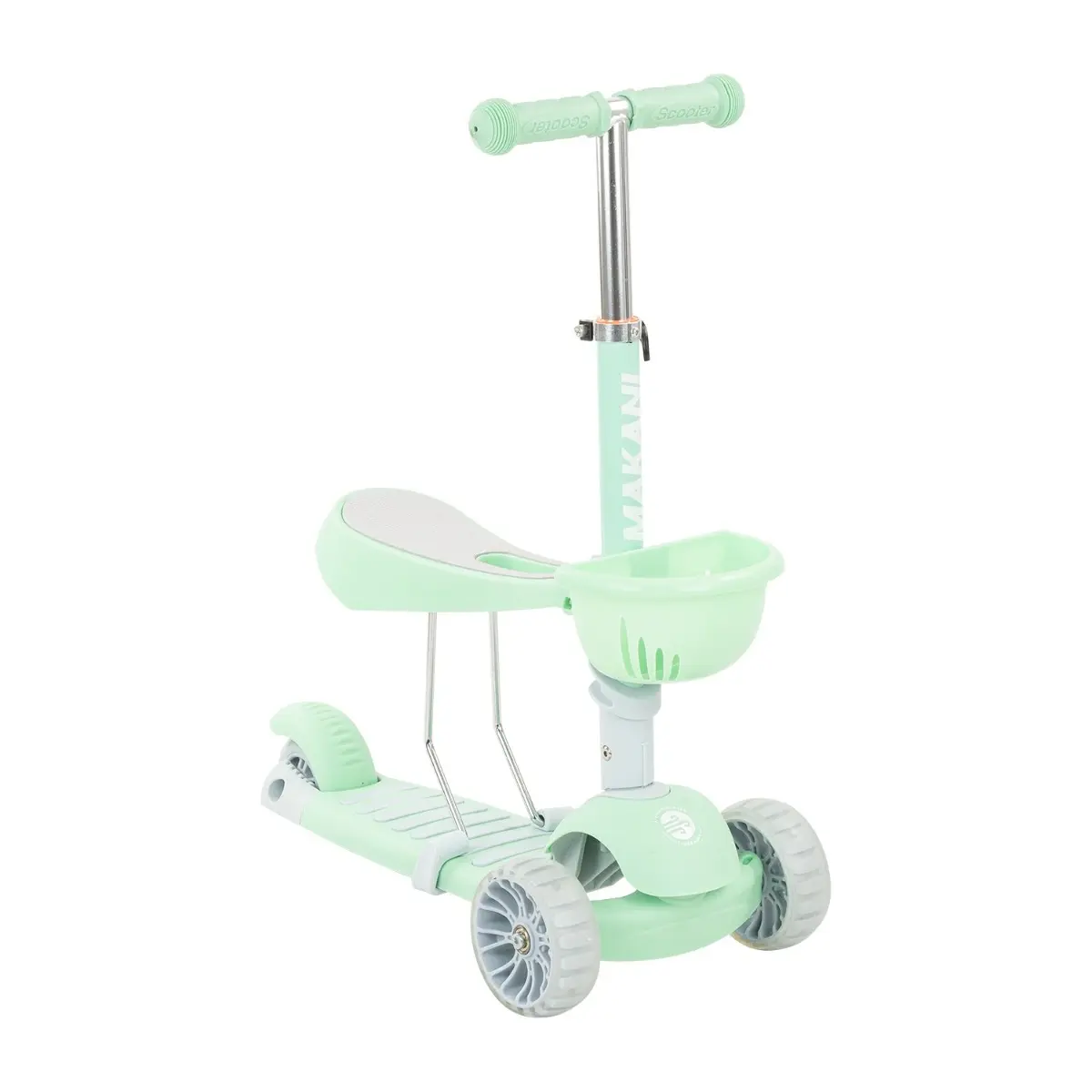 Makani Patinete para niños Candy GREEN