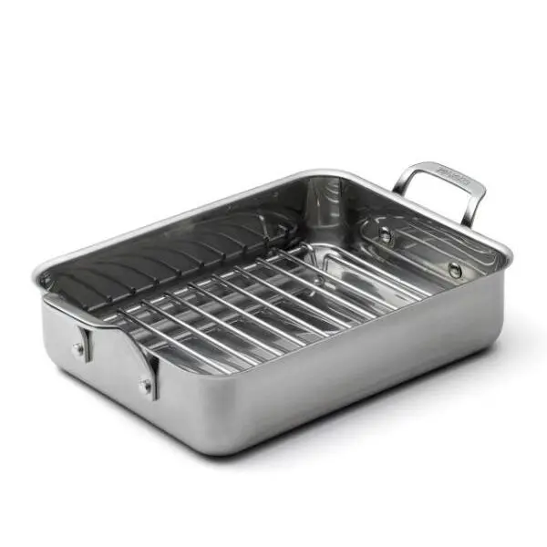 Morsø Bandeja de horno con rejilla de acero inoxidable 79Nord SILVER