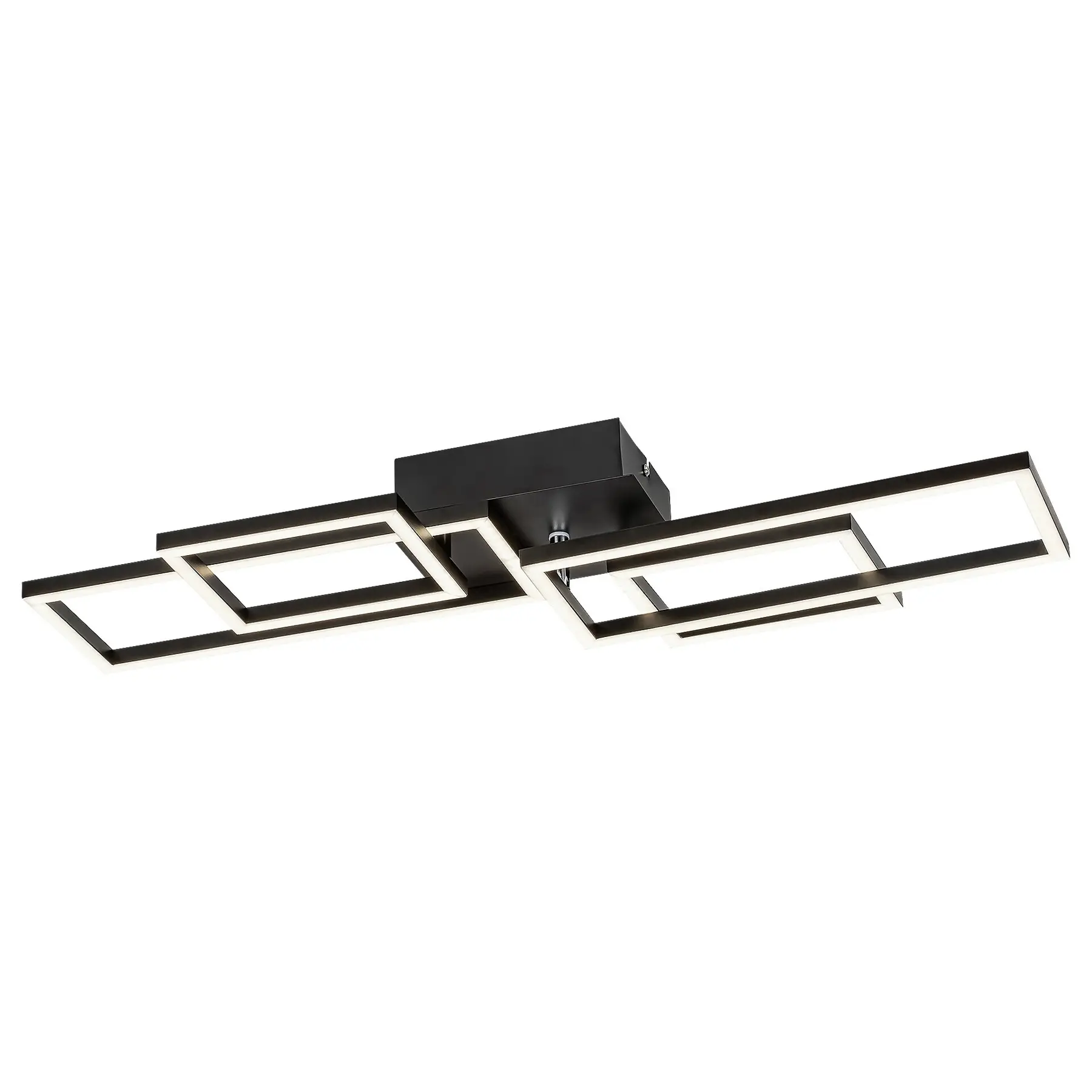 Rabalux Plafones de interior clase g Quince 2400lm 4350lm 40W 4000K L66x25,5xH9,5cm IP20 BLACK
