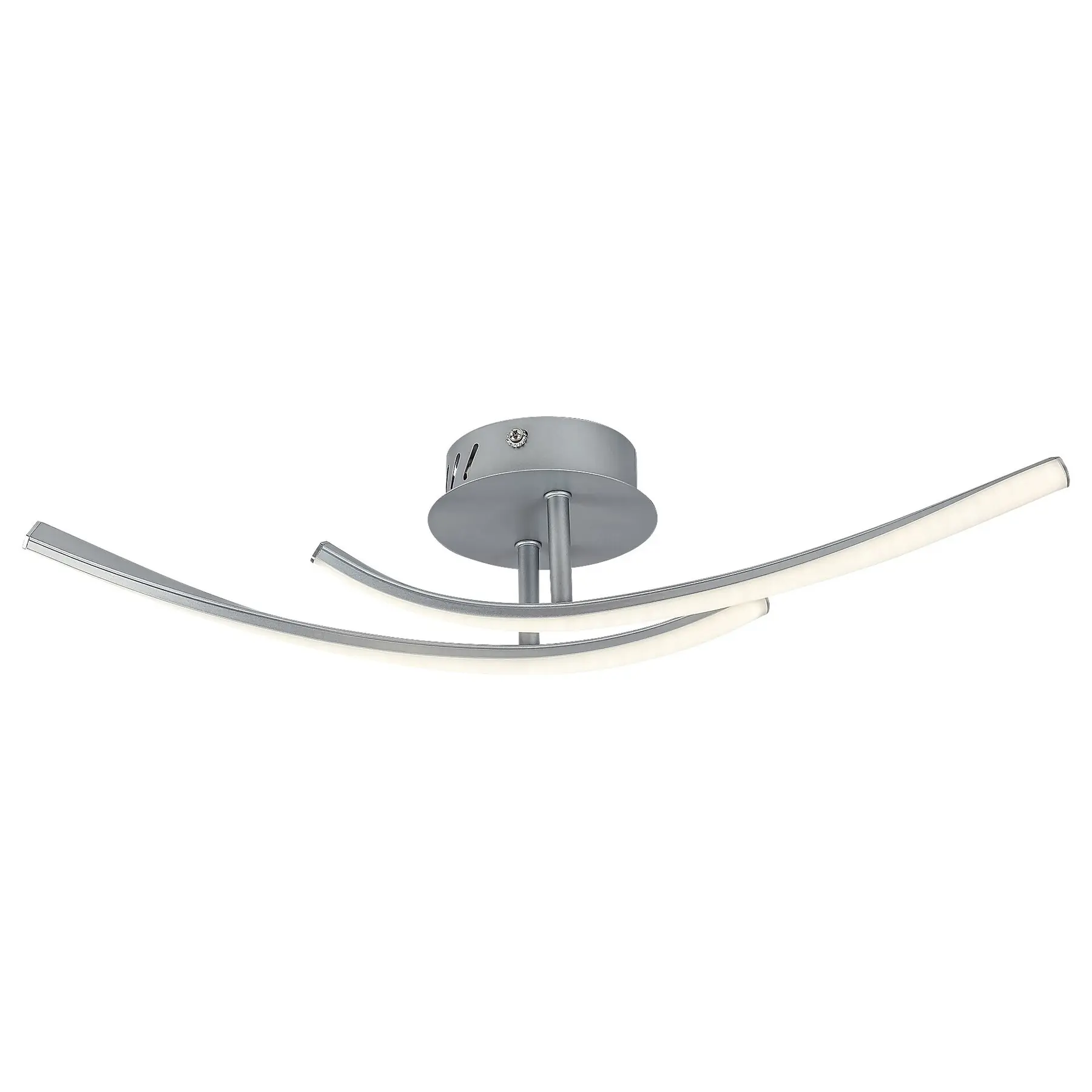 Rabalux Plafones led de interior clase g Tatjana 1000lm 1550lm 15W 4000K L54x12xH11cm IP20 SILVER