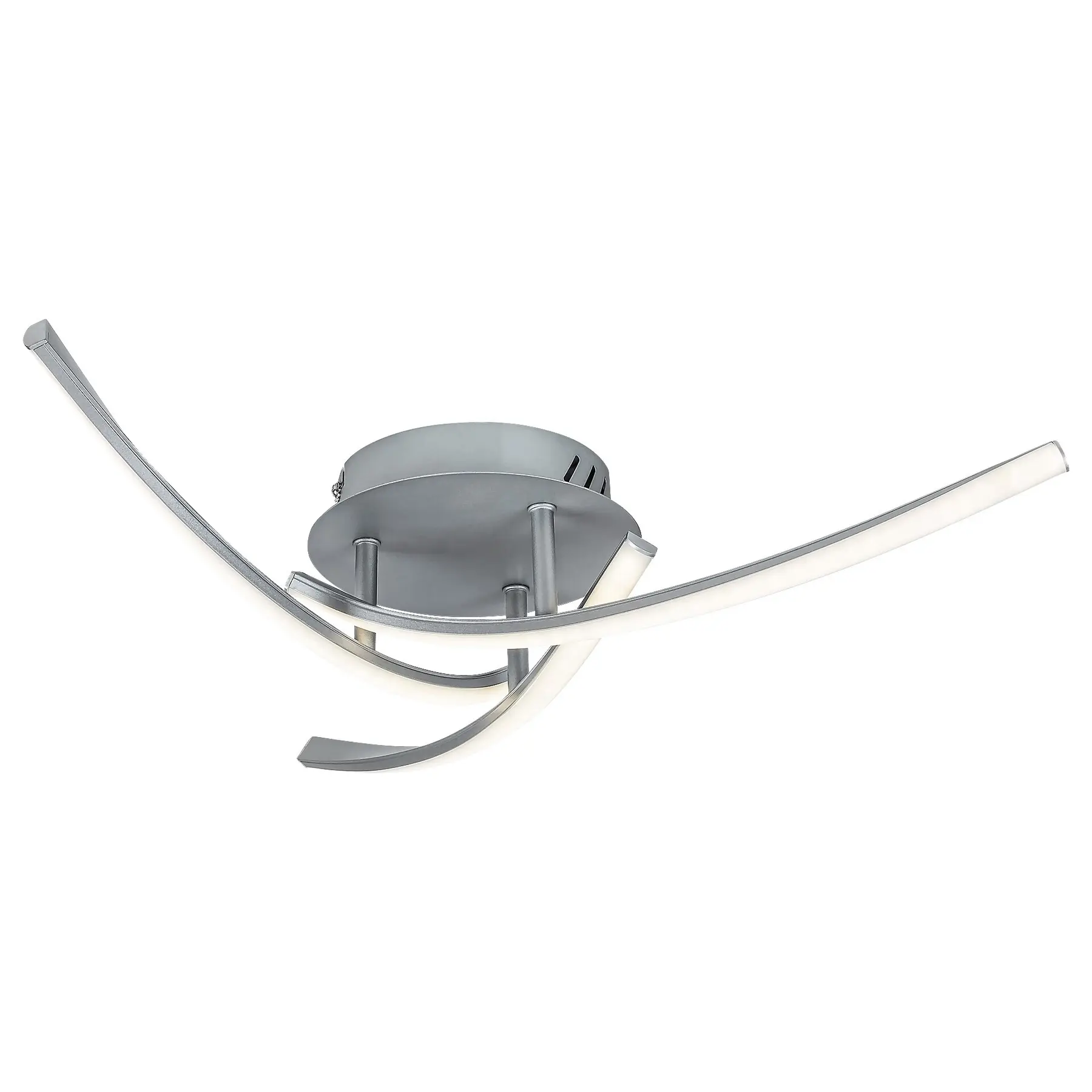 Rabalux Plafones led de interior clase g Tatjana 1400lm 2300lm 22W 4000K D47cm H11cm IP20 SILVER