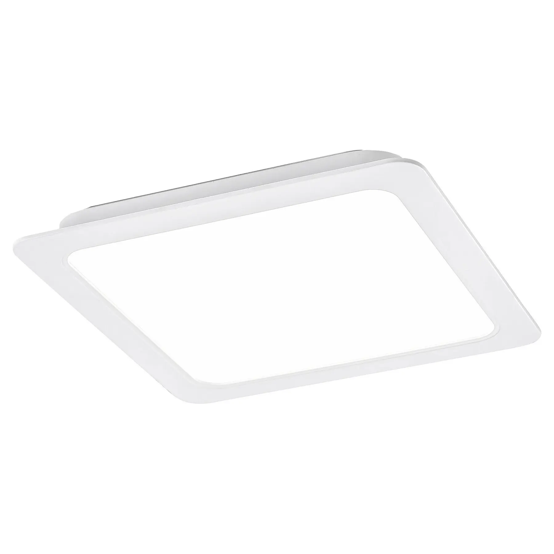 Rabalux Plafones empotrables de plástico con LED cuadrados integrados clase f Shaun 24W 2400lm 4000K 22xH2,6cm IP20 WHITE