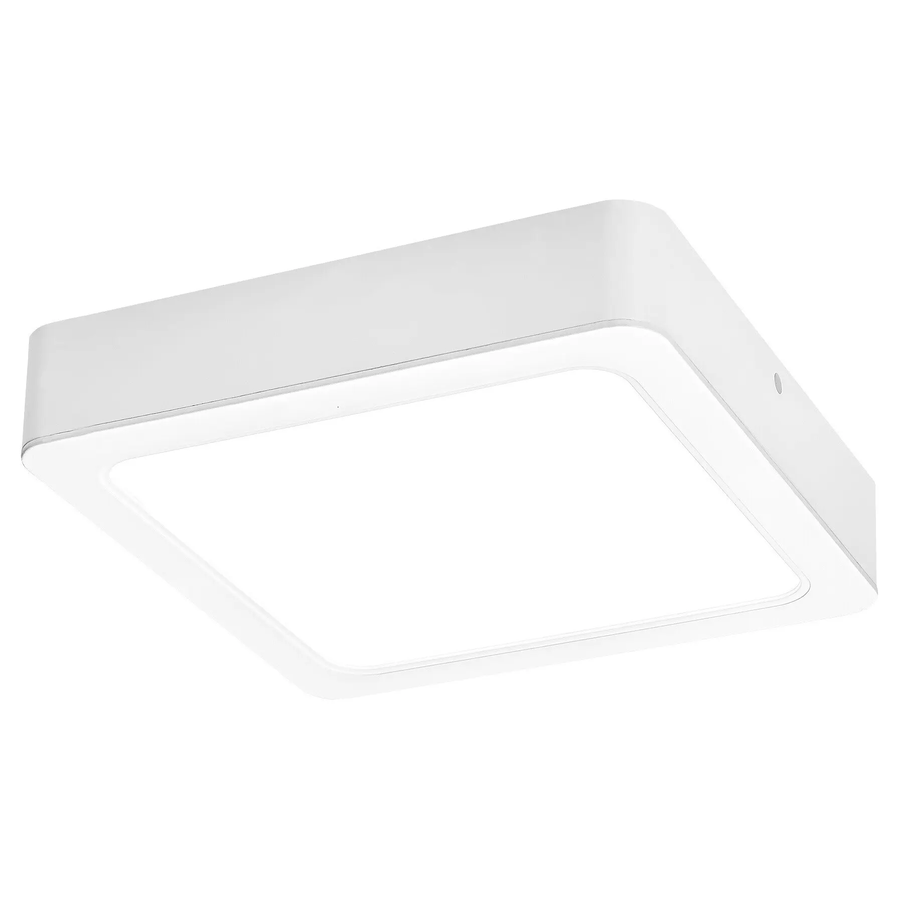 Rabalux Plafones cuadrados integrados de plástico led clase f Shaun 12W 1300lm 4000K 14,5xH2,6cm IP20 WHITE