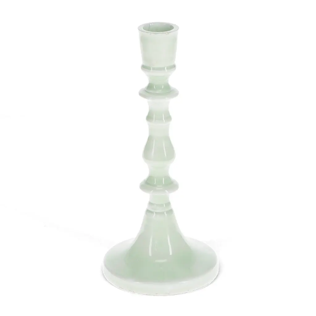 Rex London Candelabro de esmalte GRAY