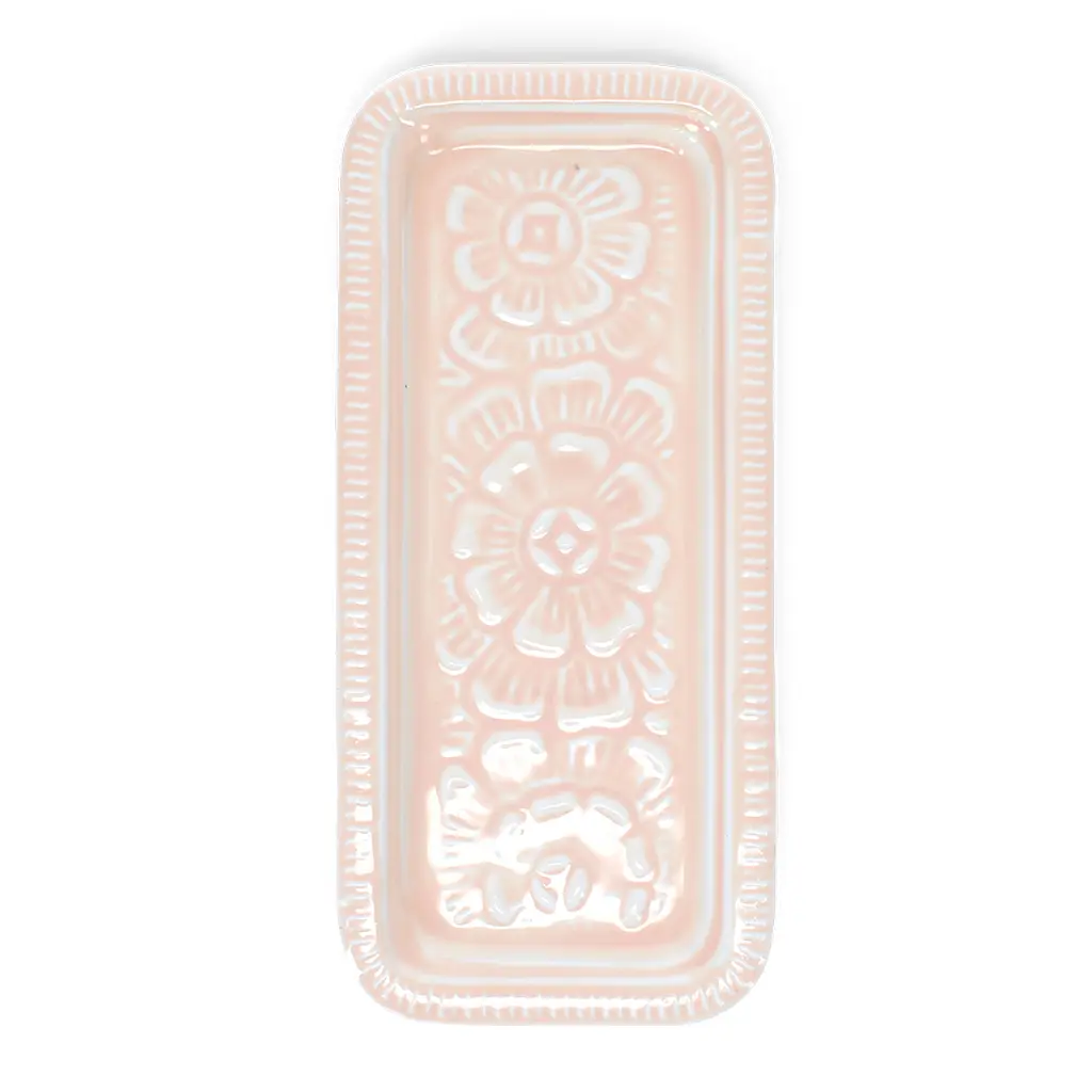 Rex London Bandeja de correo rectangular PINK