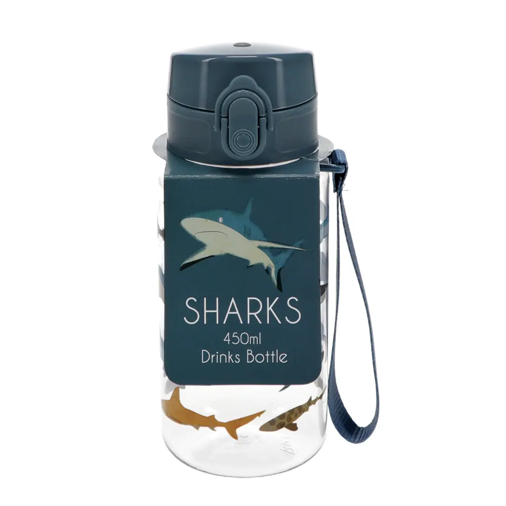 Rex London Botella para niños Sharks BLUE