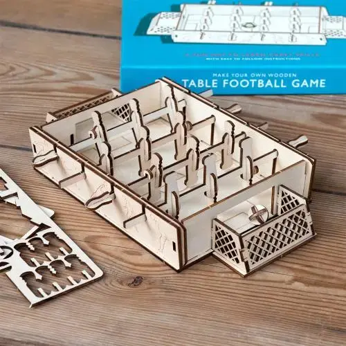 Rex London Futbolín de madera Football BEIGE