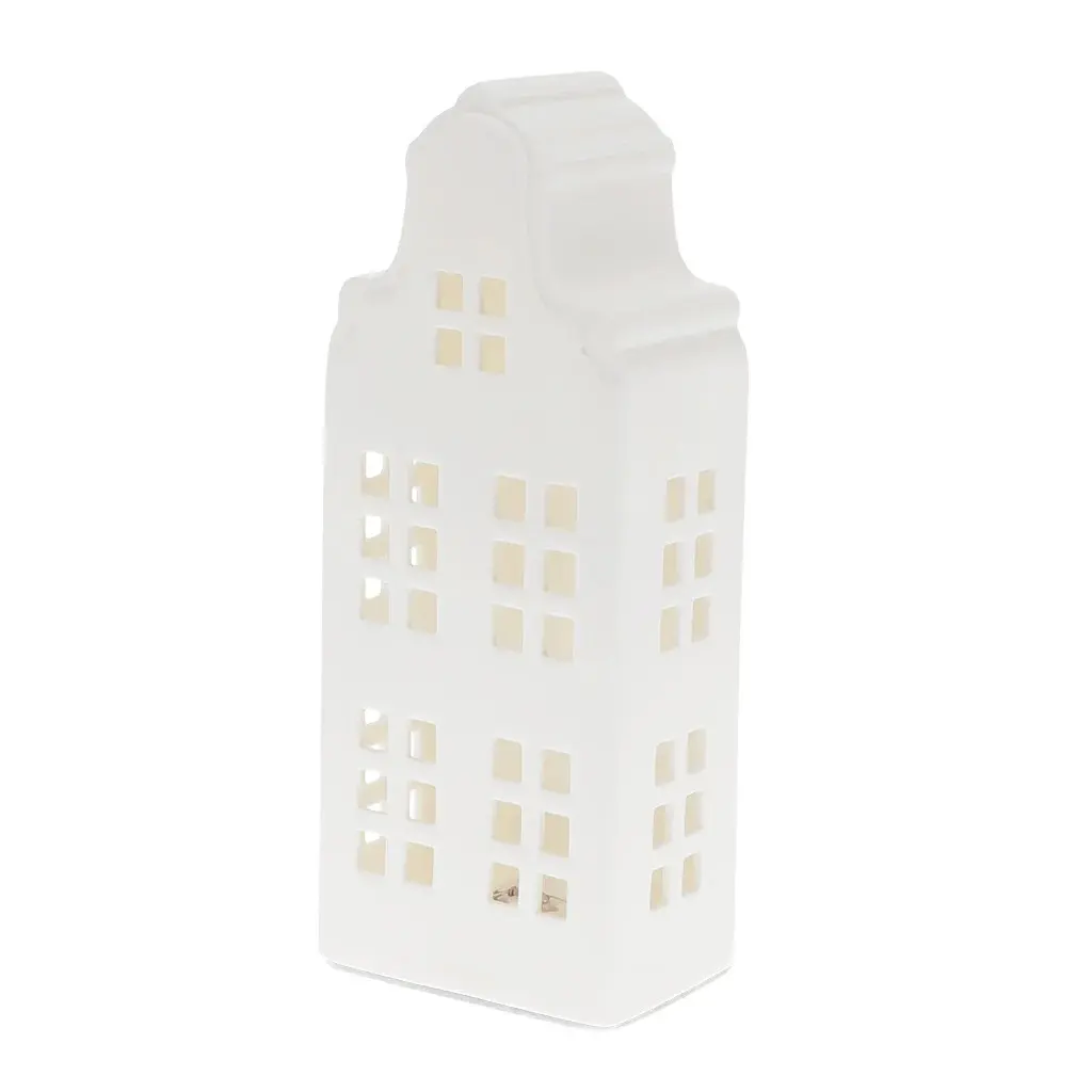 Rex London Objeto decorativo luminoso LED Large House WHITE