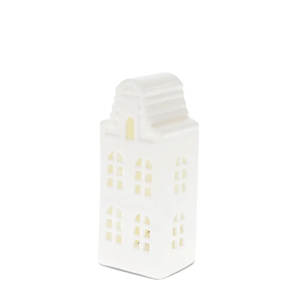 Rex London Objeto decorativo luminoso LED Medium House WHITE