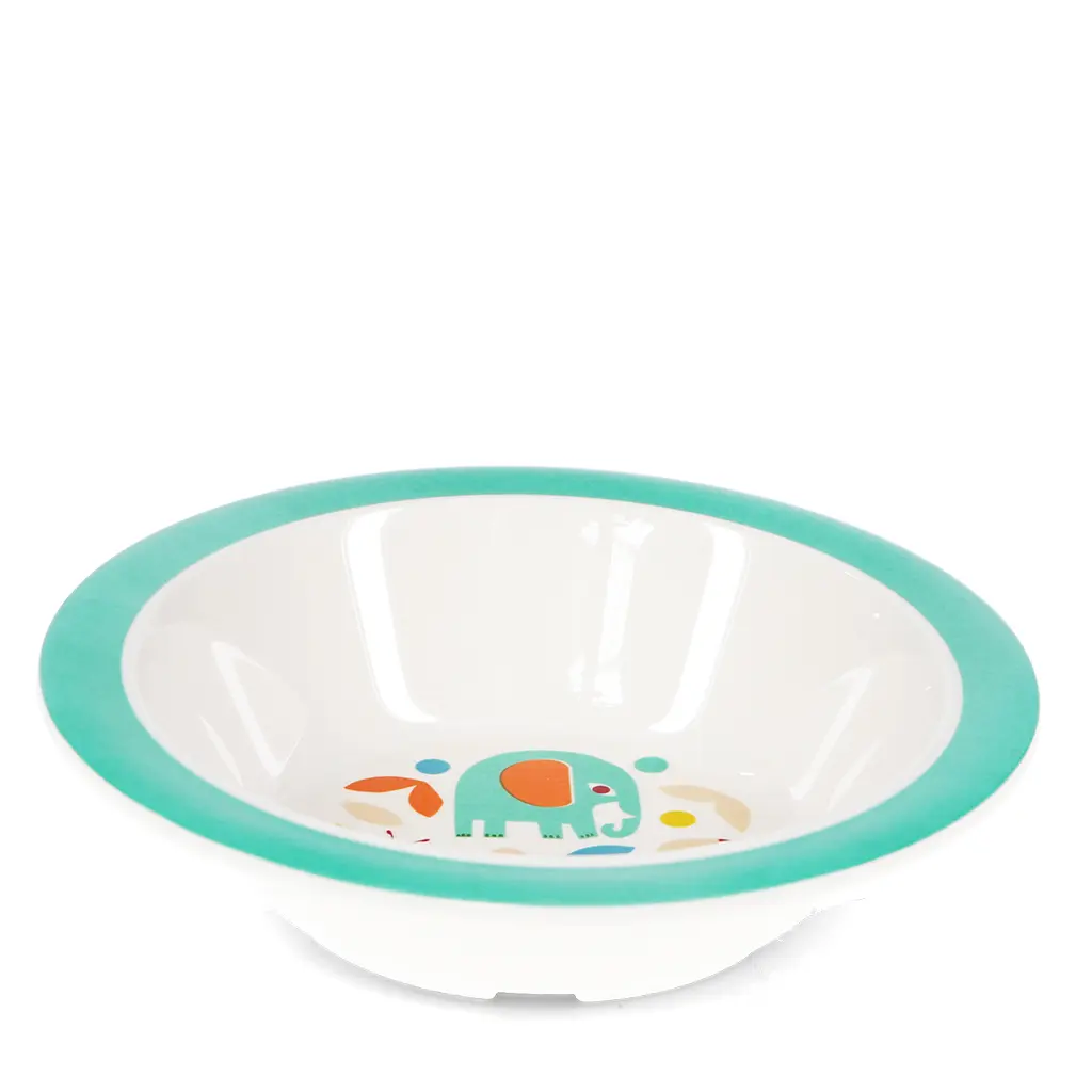 Rex London Bol de melamina para niños Wild Wonders WHITE
