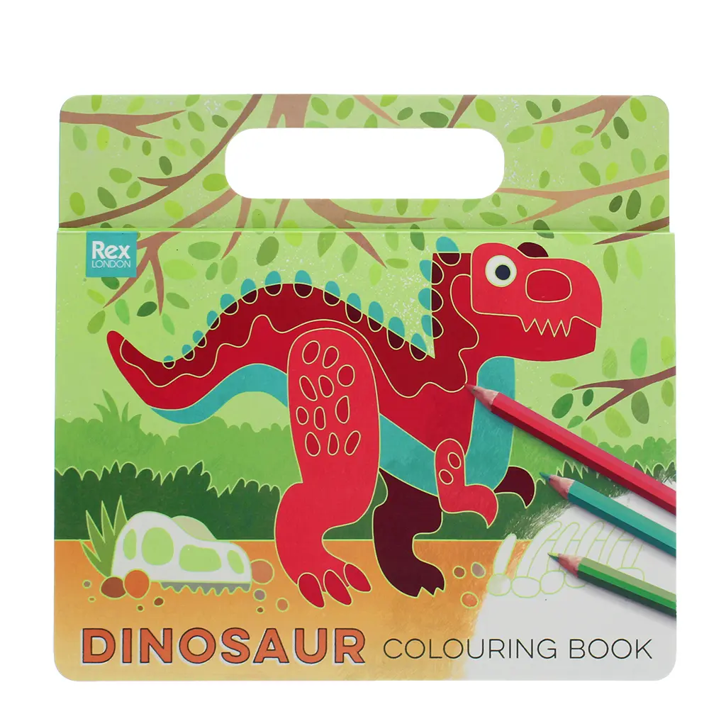 Rex London Libro de colorear Dinos MULTICOLOR