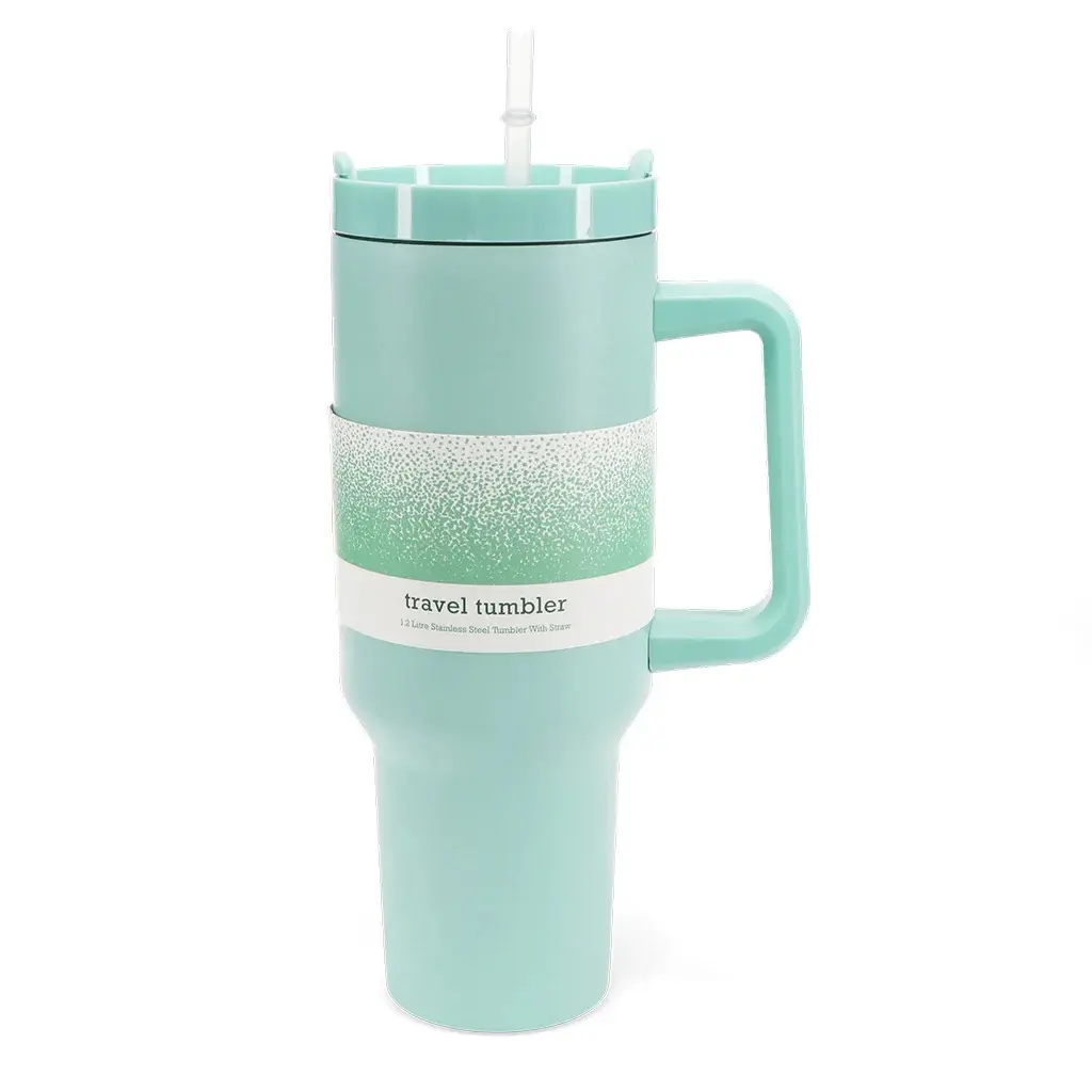 Rex London Vaso de viaje con asa BLUE