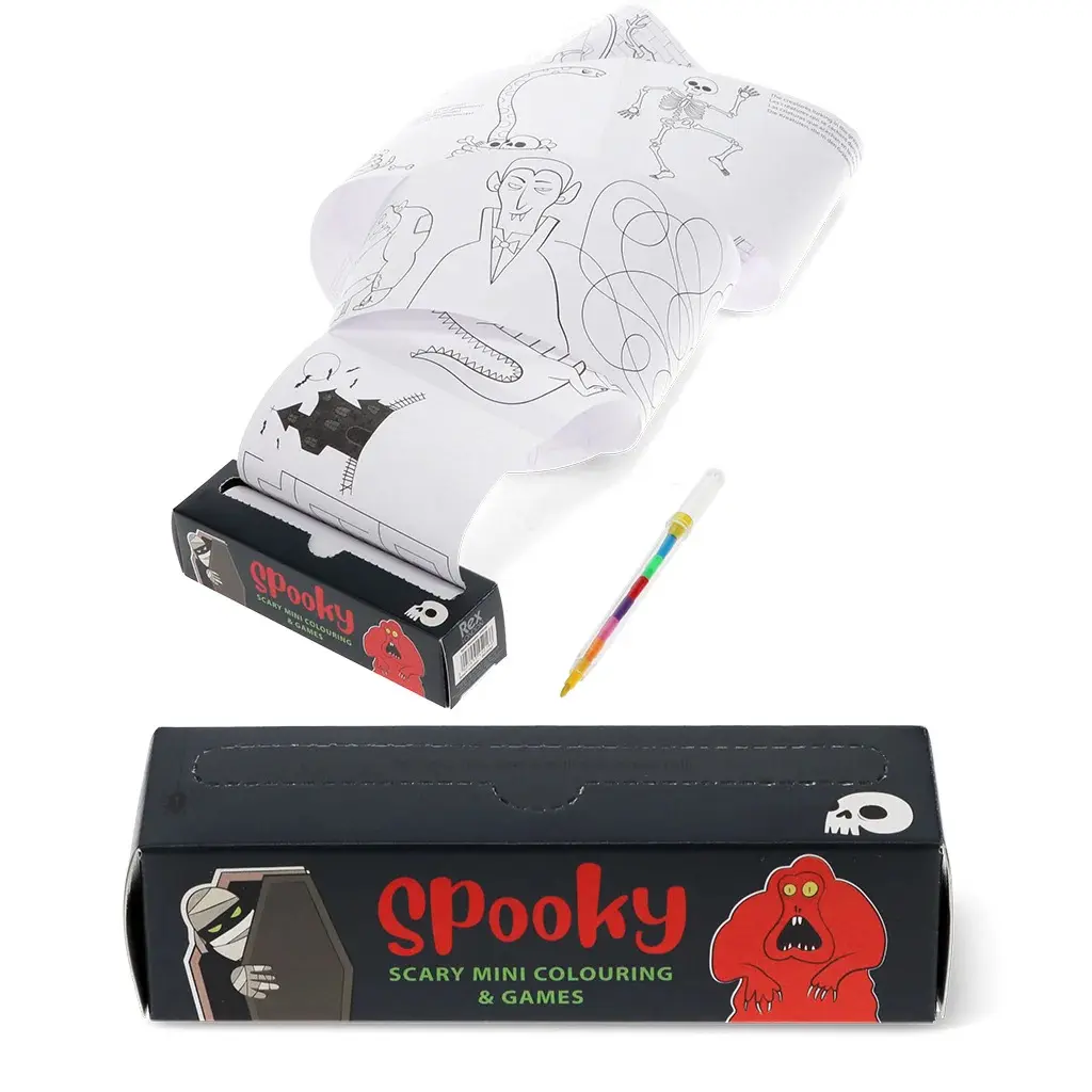 Rex London Mini colorear Spooky MULTICOLOR