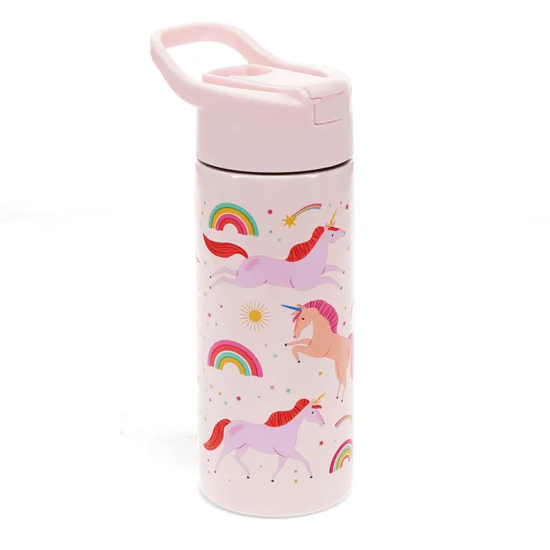 Rex London Botella para niños Unicorn PINK