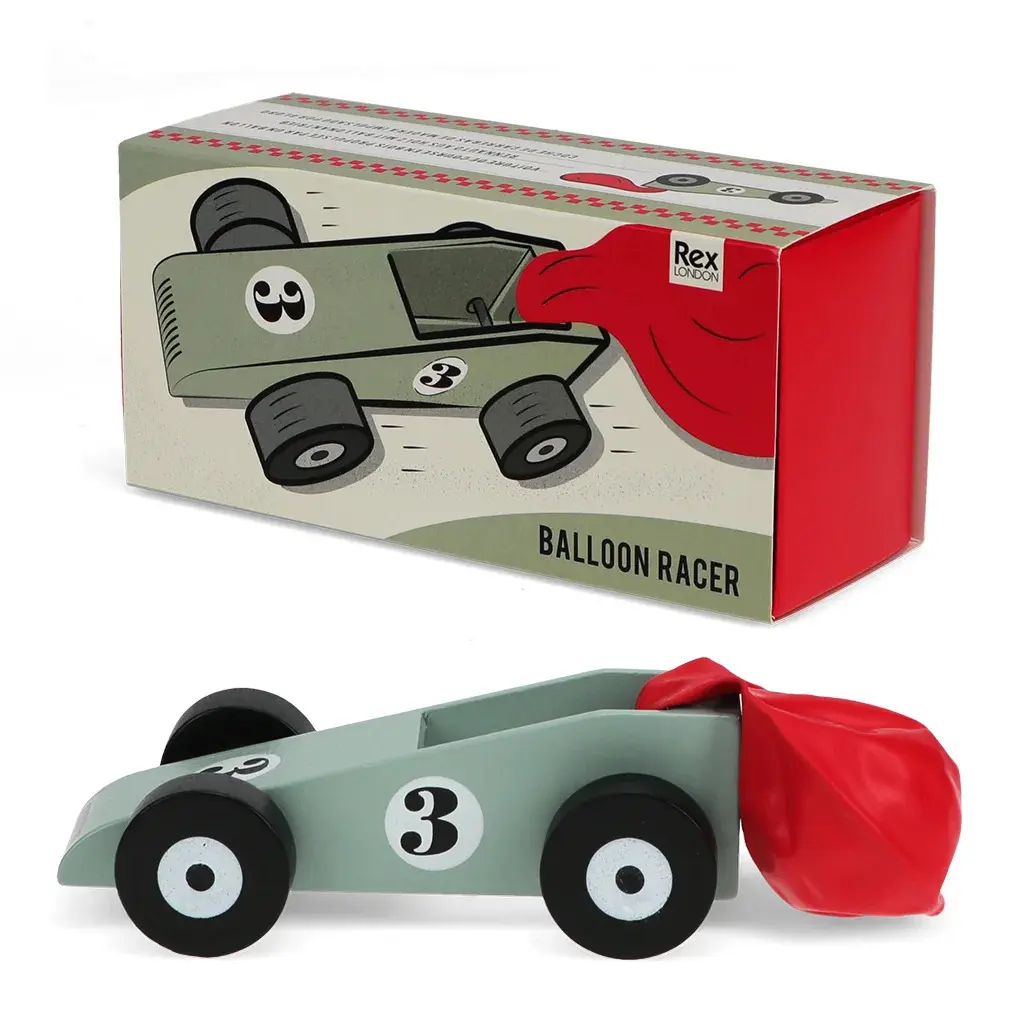 Rex London Juegos de coches impulsados por un globo GRAY