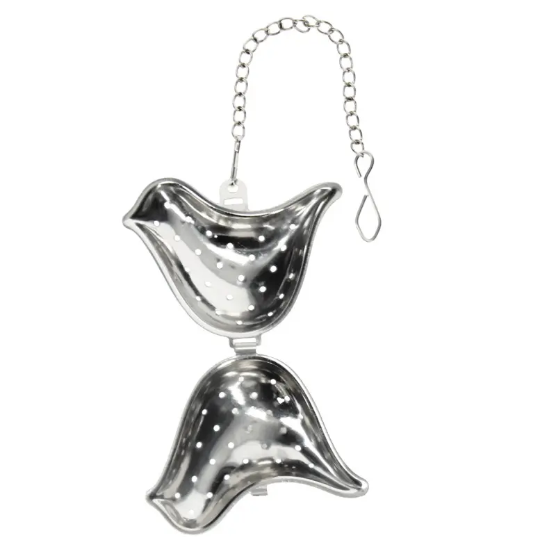 Rex London Infusor de té Bird SILVER