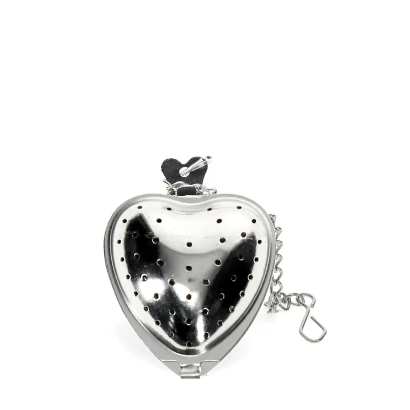 Rex London Infusor de té Heart SILVER