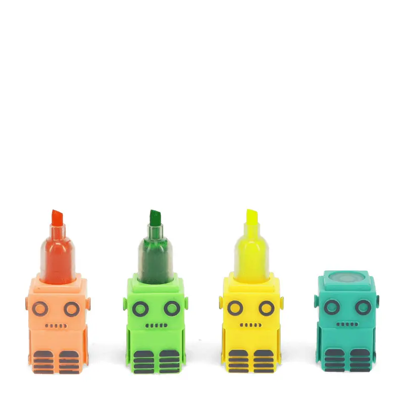Rex London Juego de resaltadores Robot MULTICOLOR