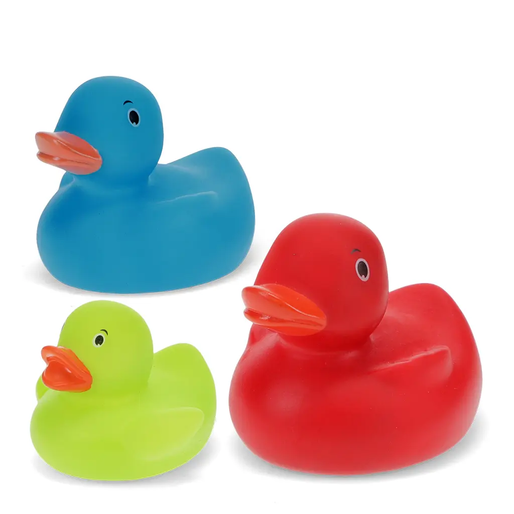 Rex London Juguete de baño – pato niño (x3) MULTICOLOR