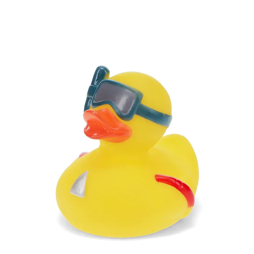 Rex London Juguete de baño – pato con tubo para niños YELLOW