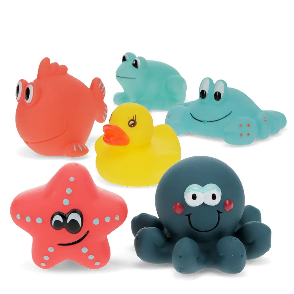 Rex London Juguete de baño animales acuáticos niño (x6) MULTICOLOR