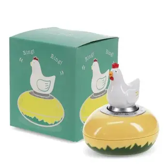 Rex London Temporizador de cocina para niños Chicken WHITE