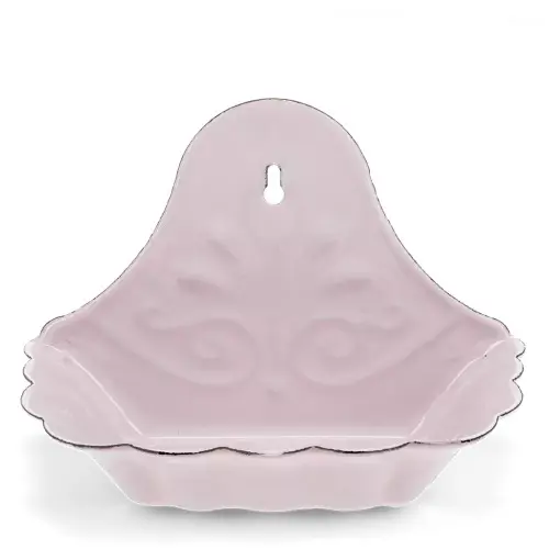 Rex London Porta Jabón de pared en esmalte PINK