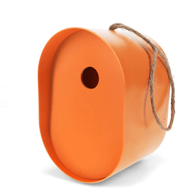 Rex London Nido ovalado de fibra de bambú ORANGE