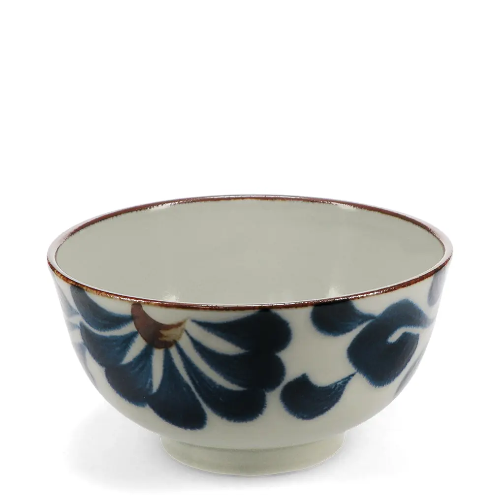 Rex London Bol de porcelana Flower WHITE
