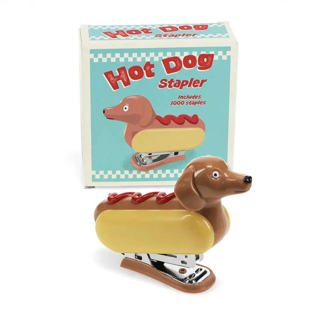Rex London Mini grapadora Hot Dog BROWN