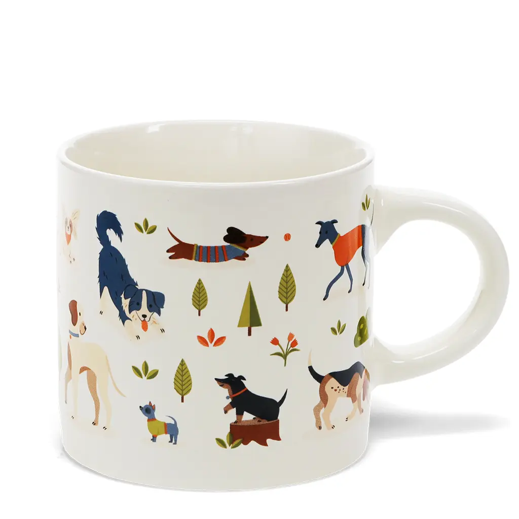 Rex London Taza de cerámica WHITE