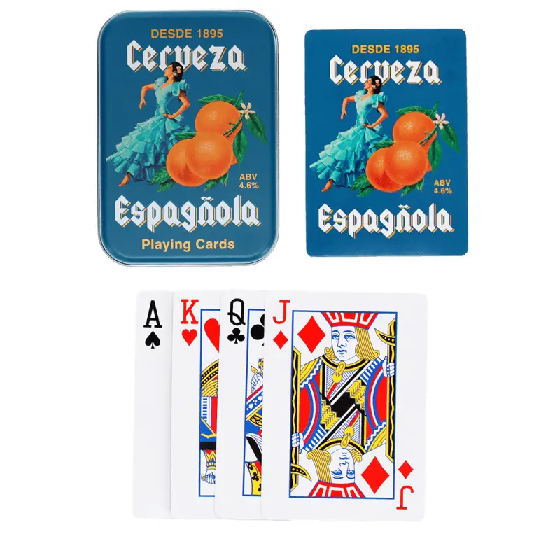 Rex London Juegos de cartas Cerveza Española BLUE